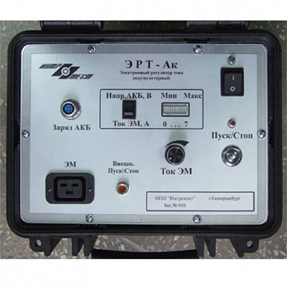Электронный регулятор тока аккумуляторный ЭРТ-Ак