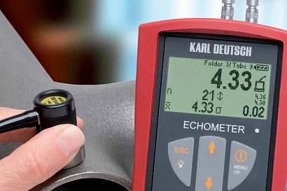 Ультразвуковой толщиномер ECHOMETER 1076 DATA